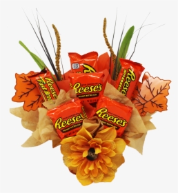 Reese"s Peanut Butter Candy Bouquet Front View - Reese's Peanut Butter Cups, HD Png Download, Free Download