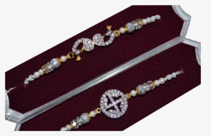Ganesha Rakhi "bhai Ki Sampti Badhane Ke Lie - Beautiful Diamond Rakhi Designs, HD Png Download, Free Download