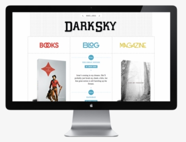 Website For Dark Sky Magazine By Fuzzco - Efi Fiery Command Station, HD Png Download, Free Download