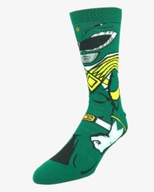Power Rangers Green Ranger 360 Socks"  Class= - Sock, HD Png Download, Free Download