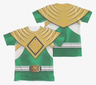 Order Mighty Morphin Power Rangers Green Ranger T-shirt, HD Png ...