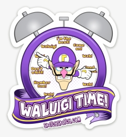 Waluigi Clock, HD Png Download, Free Download