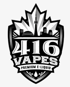 Vape Drawing Vape Juice And 416 Vapes Logo Small - Maple Leaf Vector Outline, HD Png Download, Free Download