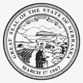 Official Nebraska State Seal - End Of The F *** Ing World Stickers, HD Png Download, Free Download