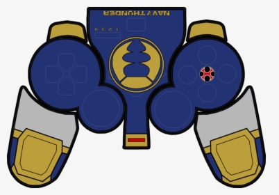 Navy Thunder Ps3 Controller Skin, HD Png Download, Free Download