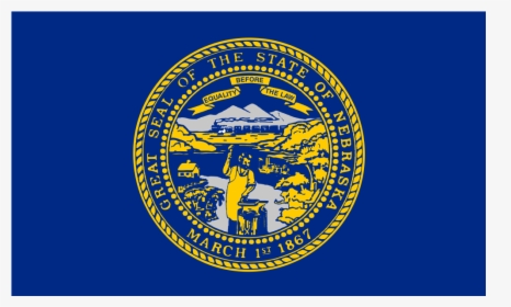 Us Ne Nebraska Flag Icon - Nebraska Bandeira, HD Png Download, Free Download