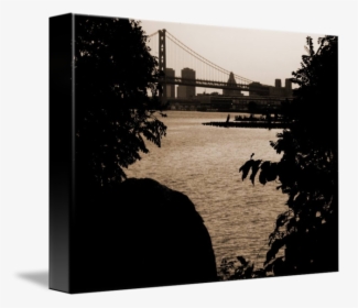 Ben Franklin Bridge Png - Suspension Bridge, Transparent Png, Free Download