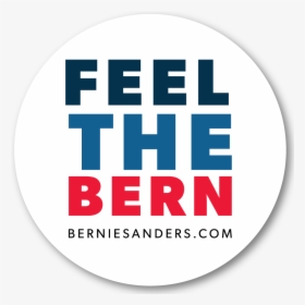 Image Of Feel The Bernie Sticker - Circle, HD Png Download, Free Download