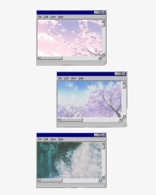 #windows #windows98 #aesthetic #tumblr #computer - Computer Window Aesthetic, HD Png Download, Free Download