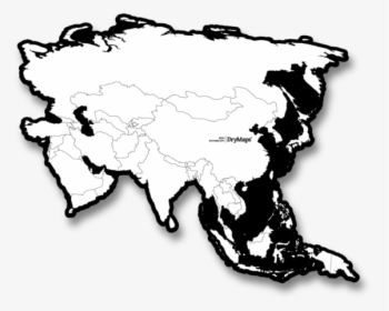 Asia - World According To The Middle Ages, HD Png Download, Free Download
