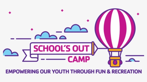 Schools Out Camp Logo - Hot Air Balloon, HD Png Download, Free Download