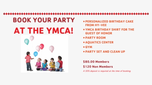 Birthdays At The Y - Ymca, HD Png Download, Free Download