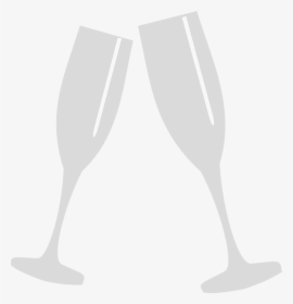 Glass, Grey, Flutes, Alcohol, Celebration, Party, Toast - White Champagne Glasses Png, Transparent Png, Free Download