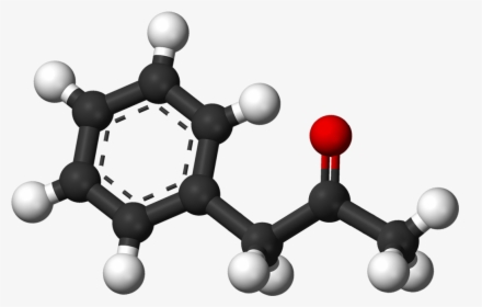 Phenylacetone 3d Balls - Carboxylic Acid 3d Structure, HD Png Download, Free Download