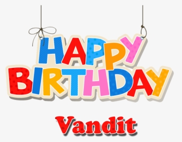 Vandit Love Name Heart Design Png - Happy Birthday Sunny Name, Transparent Png, Free Download