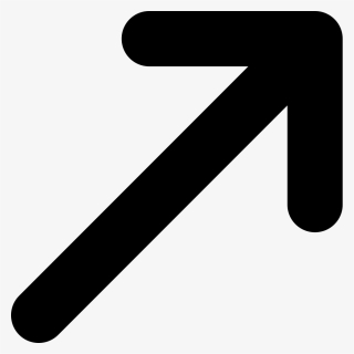 Up Right Arrow Icon, HD Png Download, Free Download