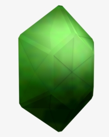 Rupee Zelda Png - Green Rupee Texture Zelda, Transparent Png, Free Download