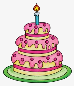 Birthday Cake Torte Gift - Cake Transparent Background Free, HD Png Download, Free Download