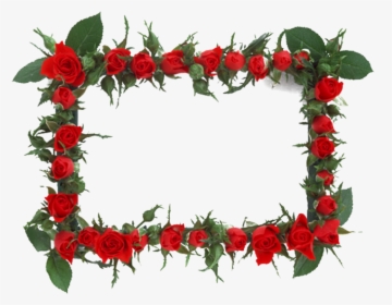 #mq #green #roses #red #flower #flowers #frame #frames - Shab E Barat 2018, HD Png Download, Free Download