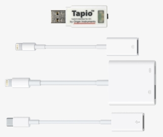 Tapio With Apple Lightning And Usb-c Adapters - Lightning To Usb C Adapters, HD Png Download, Free Download