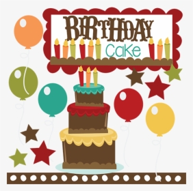 Birthday Cake Svg Birthday Svg Files Birthday Cake - Free Birthday Cake Svg File, HD Png Download, Free Download