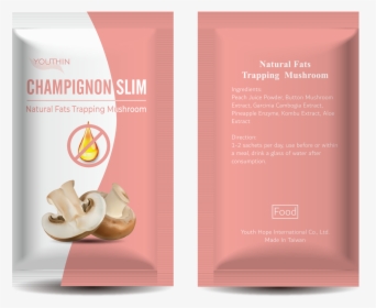 Champignon Slim Mushroom Slimming - Brochure, HD Png Download, Free Download