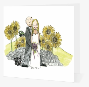 Happy Couple 5404b43cead29 - Illustration, HD Png Download, Free Download