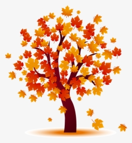 Transparent Autumn Tree Clipart, HD Png Download, Free Download