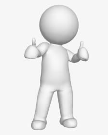 Thoughts Clipart 3d Person - Transparency, HD Png Download, Free Download