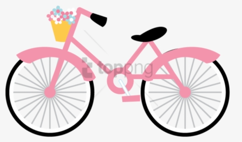Free Png Pink Bike Png Image With Transparent Background - Pink Bicycle Clipart Free, Png Download, Free Download