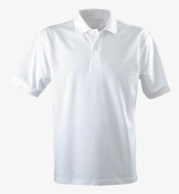 T-shirt Polo Shirt School Uniform Sweater - Plain White T Shirt With Collar, HD Png Download, Free Download