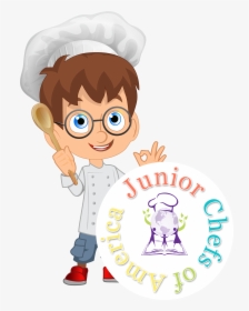 Cook Clipart Junior Chef - Kid Chef Png, Transparent Png, Free Download