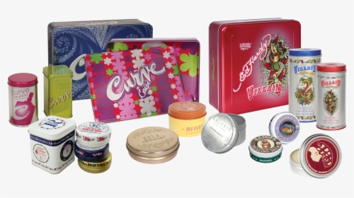 Cosmetic Tin Packaging Gift Sets - Tin Packaging For Cosmetics, HD Png Download, Free Download