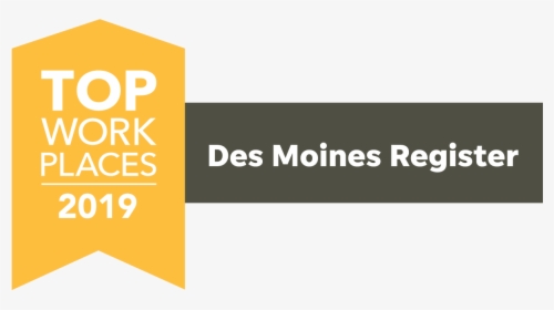 2019 The Des Moines Register Top Workplaces - Bay Area Top Workplaces 2018, HD Png Download, Free Download