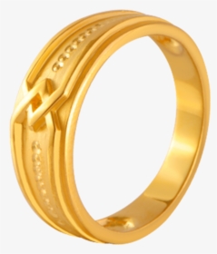 22kt Yellow Gold Ring For Men - Bangle, HD Png Download, Free Download
