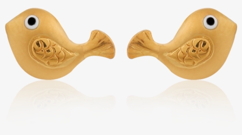 Adorable Golden Fish Earrings, HD Png Download, Free Download