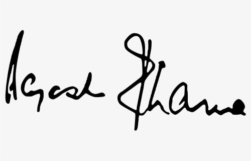 Rajesh Khanna"s Signature - Calligraphy, HD Png Download, Free Download