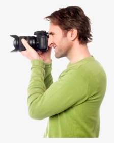 Photographer Png - Man With Camera Png, Transparent Png, Free Download