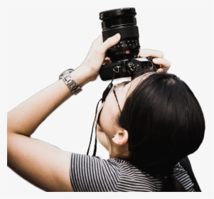 #woman #girl #asian #asian Girl #camera #photography - Picsart Girl Camera Png Hd, Transparent Png, Free Download