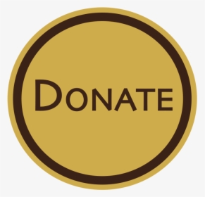 Donate Button - Circle, HD Png Download, Free Download