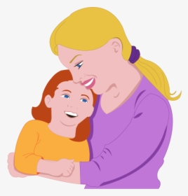 Mom And Daughter Clipart - Mother And Daughter Clipart, HD Png Download, Free Download