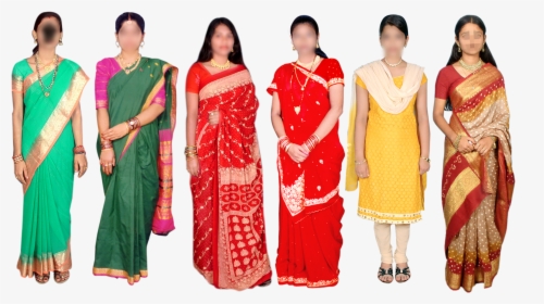 Indian Saree Psd For Women Bridal Dress Indian - Saree Psd File Download, HD Png Download, Free Download