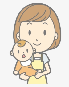 And Baby Big Image - Mom And Baby Clipart, HD Png Download, Free Download