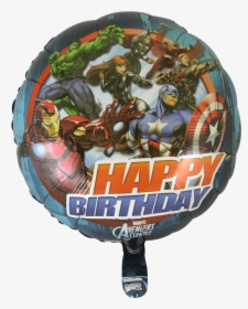 Avengers Happy Birthday Foil Balloon - Happy Birthday Avengers, HD Png Download, Free Download