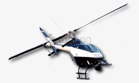 Helicopter - Police Helicopter Transparent Png, Png Download, Free Download