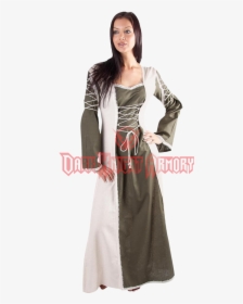 Ladies Layered Medieval Dress - Clothing Medieval, HD Png Download, Free Download