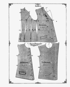 Garments, File The Cutters Practical Guide The Cutting - Pattern, HD ...