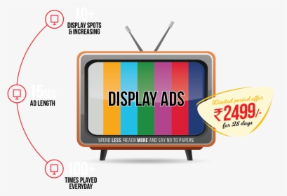 Switch To The New Mode Of Advertising - Television A Color En Reino Unido, HD Png Download, Free Download
