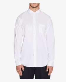 Cdg Boy Shirt, White, Hi-res - White Polo Ralph Lauren Long Sleeve Women, HD Png Download, Free Download