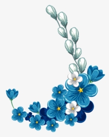 Flower Stock Photography Clip Art - Flower Border Design Png, Transparent Png, Free Download